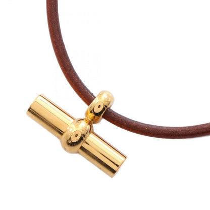 Hermes Choker Glenan Leather Necklace