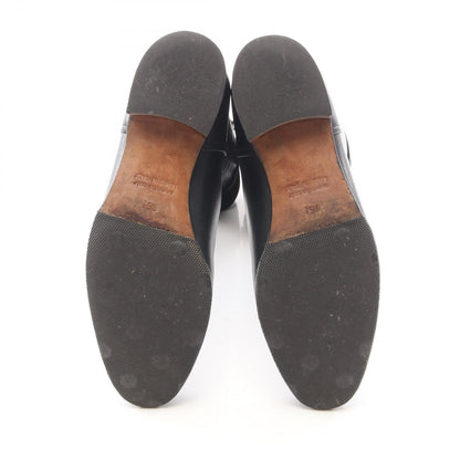 Hermes Boots Evelyne Black Leather Suede Long — view 4