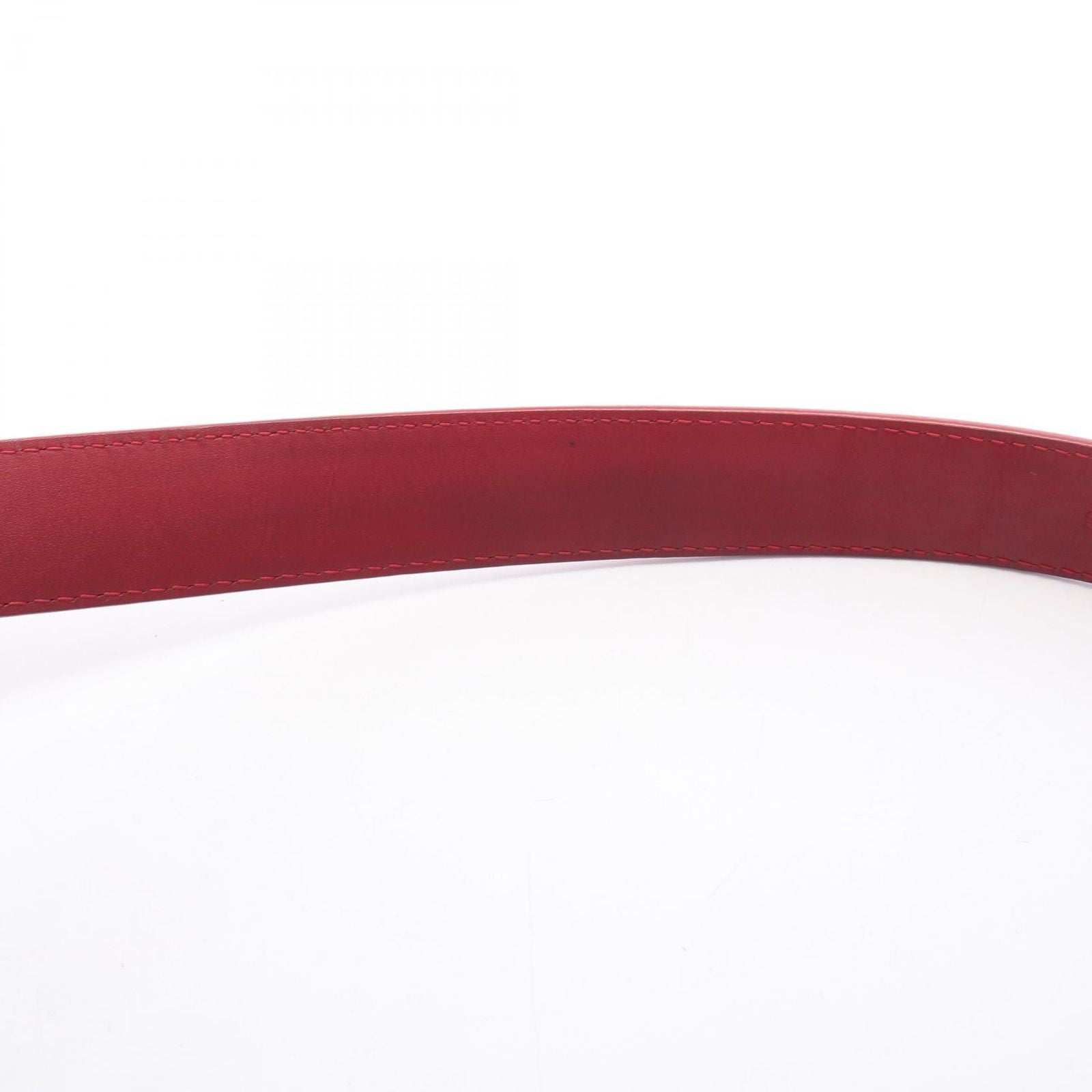 Louis Vuitton Belt Ceinture LV Cut Reversible Gold Leather Canvas — view 7