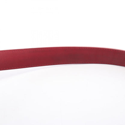 Louis Vuitton Belt Ceinture LV Cut Reversible Gold Leather Canvas — view 7