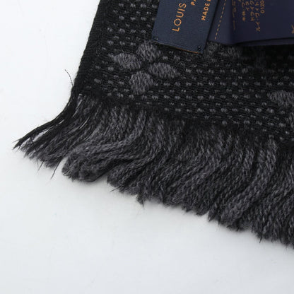 Louis Vuitton Scarf Echarpe Monogram Classic Anthracite Wool — view 6