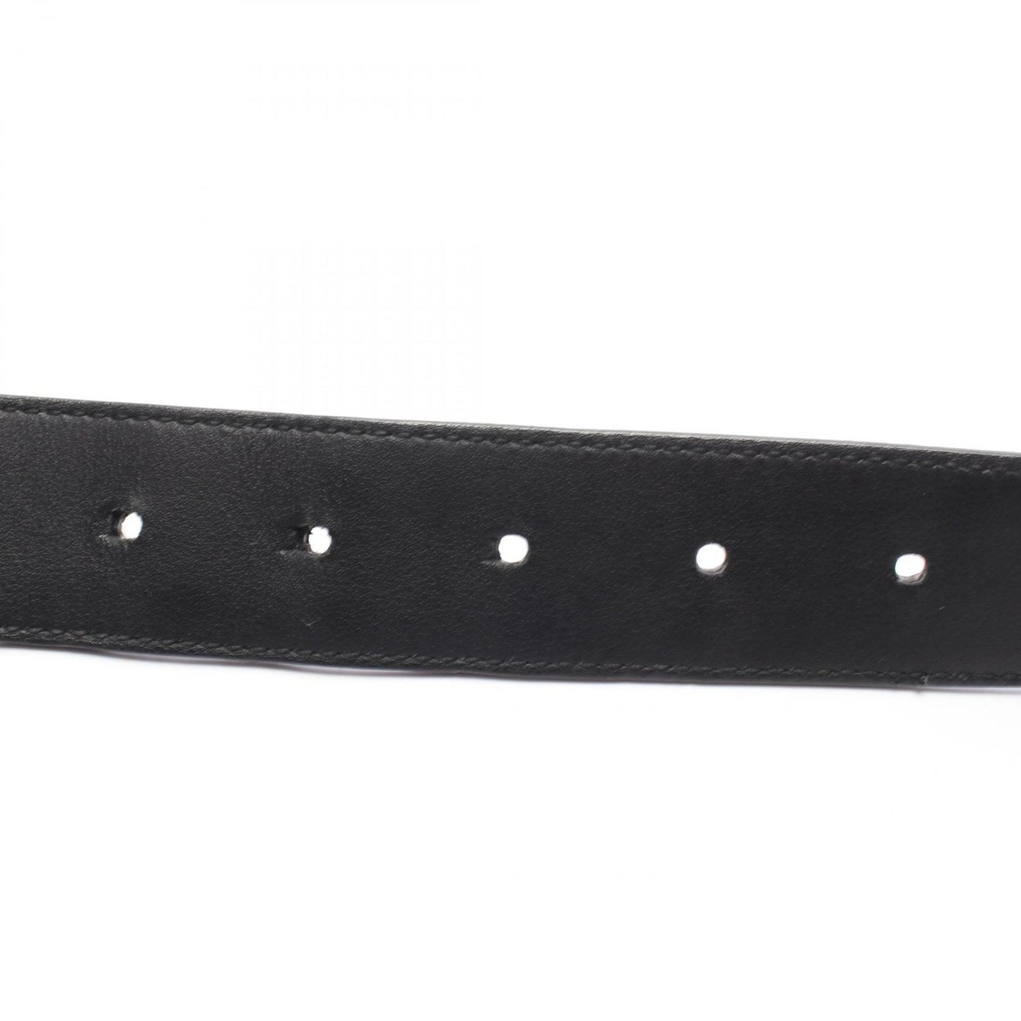 Dior Homme Belt Dot Silver Leather — view 8