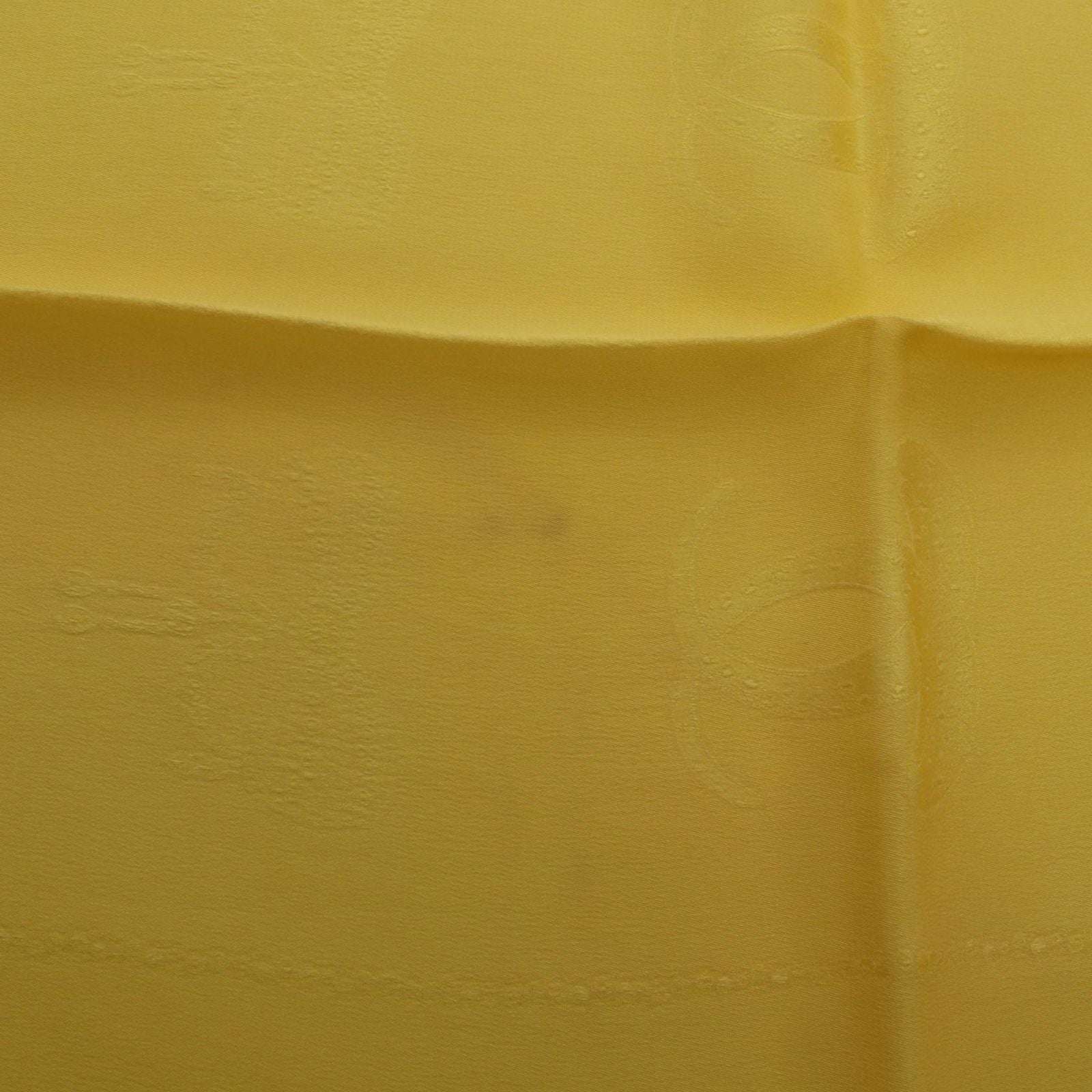 Cartier Scarf Silk Scarves Yellow — view 7