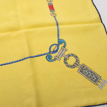 Cartier Scarf Silk Scarves Yellow — view 4