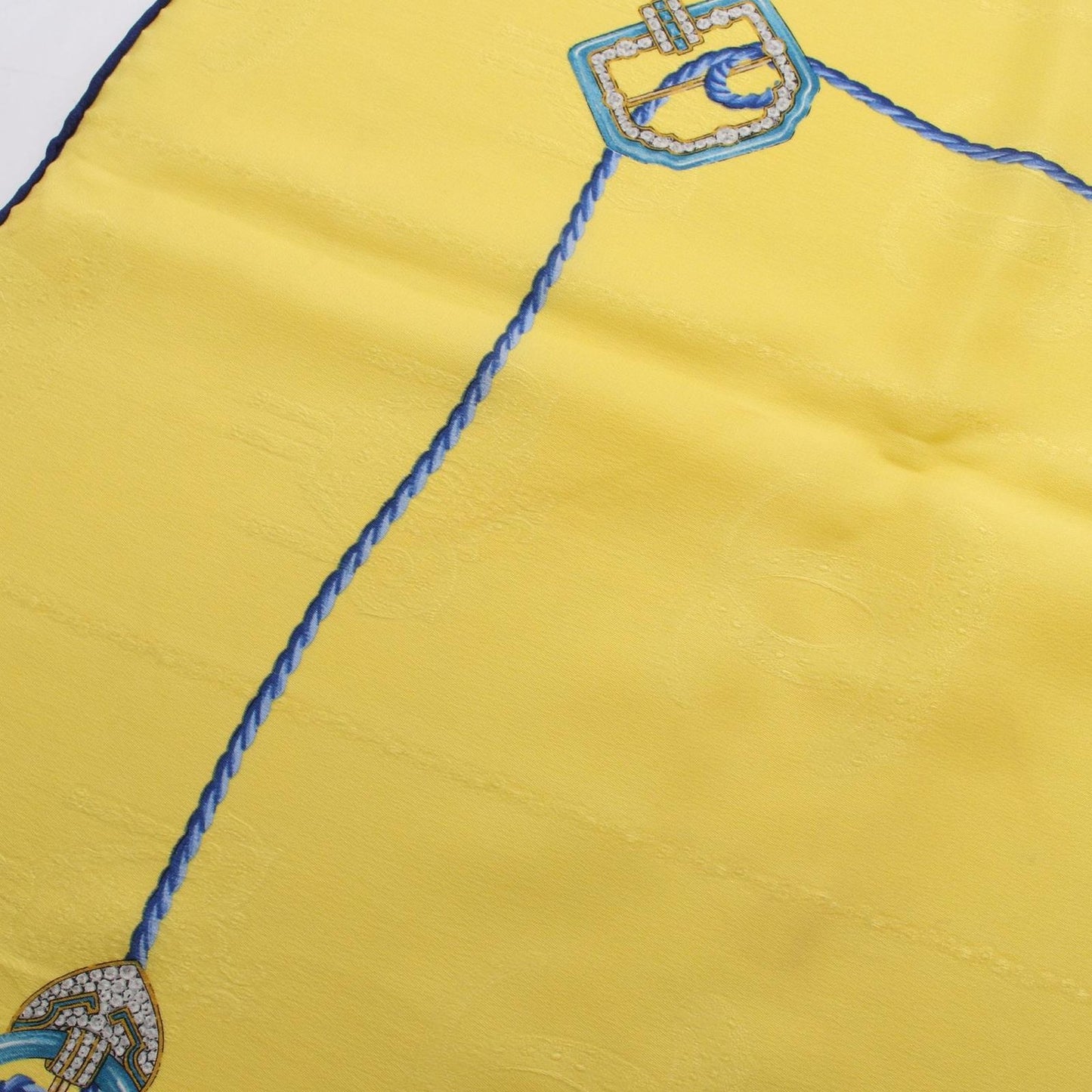 Cartier Scarf Silk Scarves Yellow — view 8