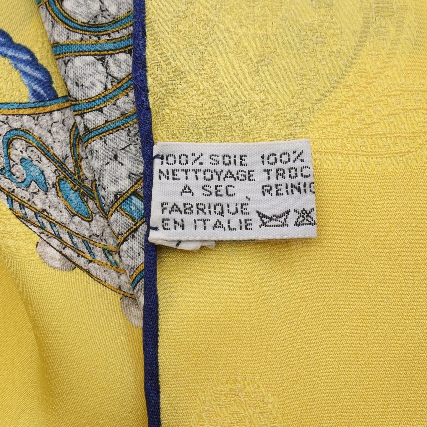 Cartier Scarf Silk Scarves Yellow — view 3