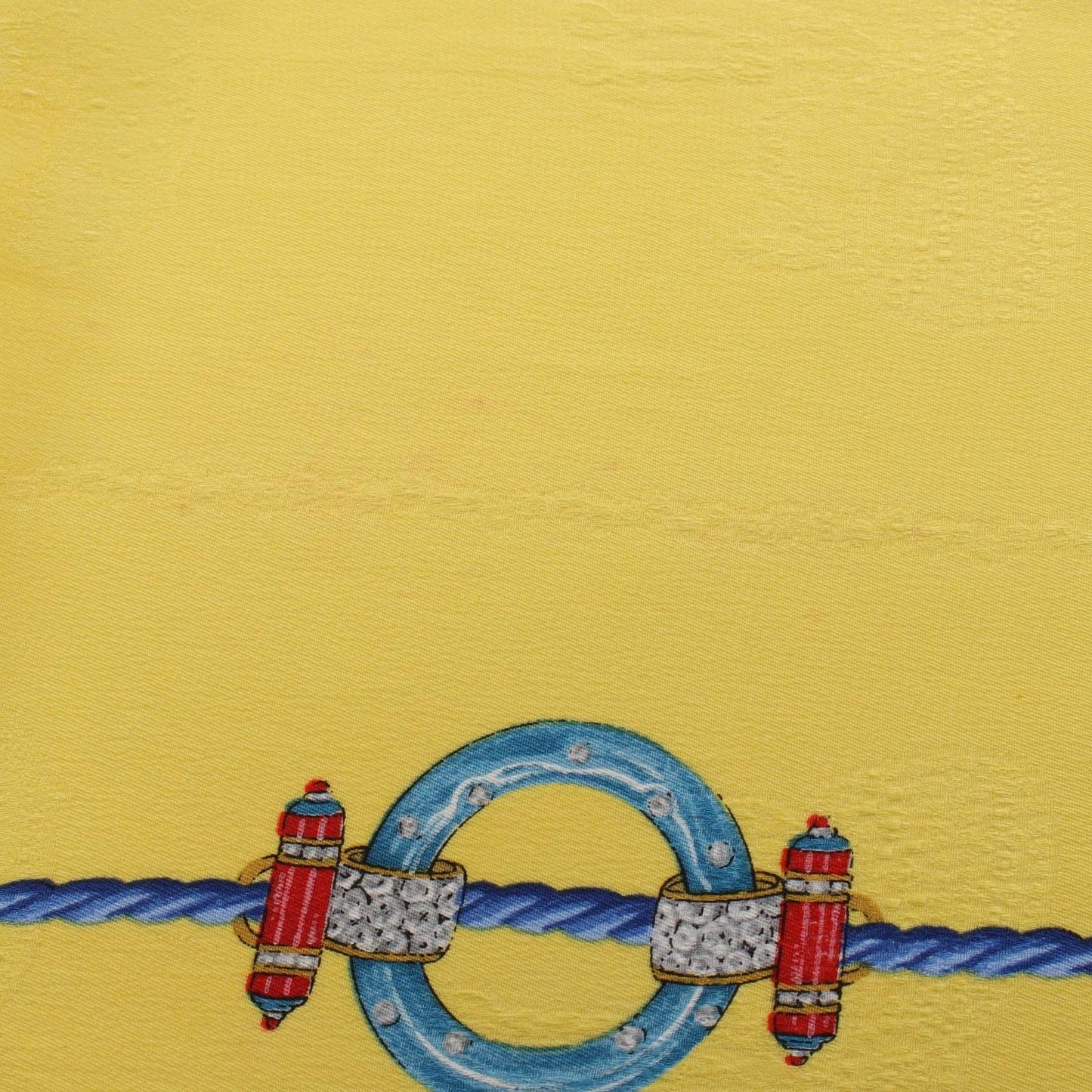 Cartier Scarf Silk Scarves Yellow — view 9