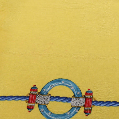 Cartier Scarf Silk Scarves Yellow — view 9