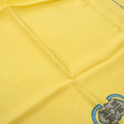 Cartier Scarf Silk Scarves Yellow — view 5