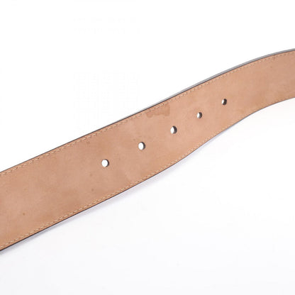 Fendi Belt FF Logo Buckle Leopard Gold Leather — view 6
