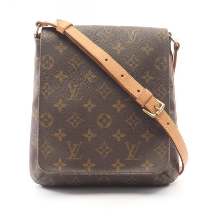 Louis Vuitton Shoulder Bag Musette Salsa Short Strap Monogram Canvas Leather