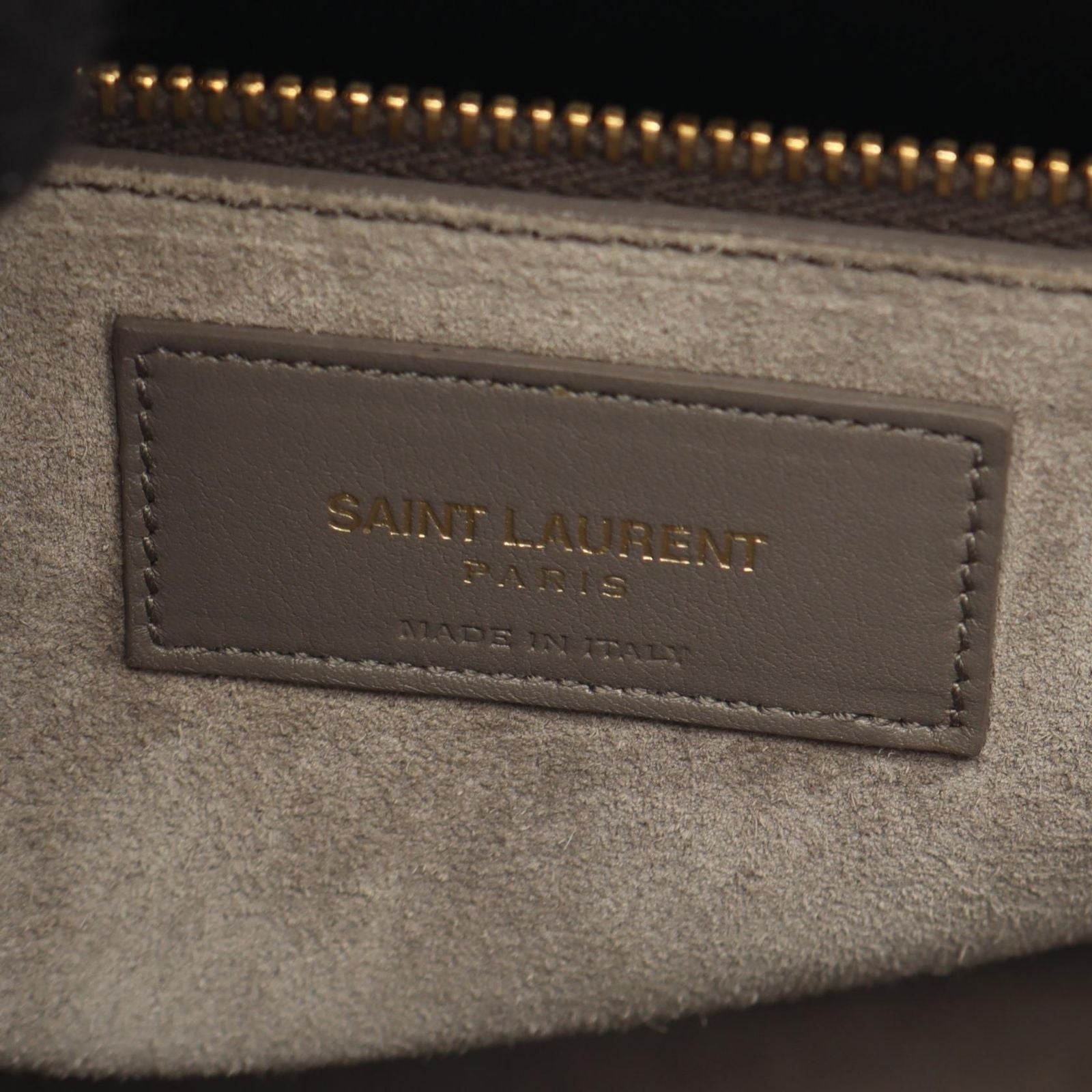 Saint Laurent Paris Handbag Classic Sac de Jour 2-Way Gray Leather Small — view 4