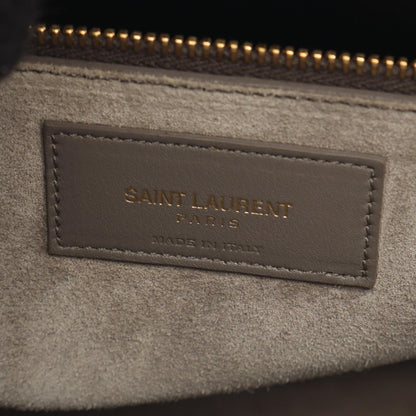 Saint Laurent Paris Handbag Classic Sac de Jour 2-Way Gray Leather Small — view 4