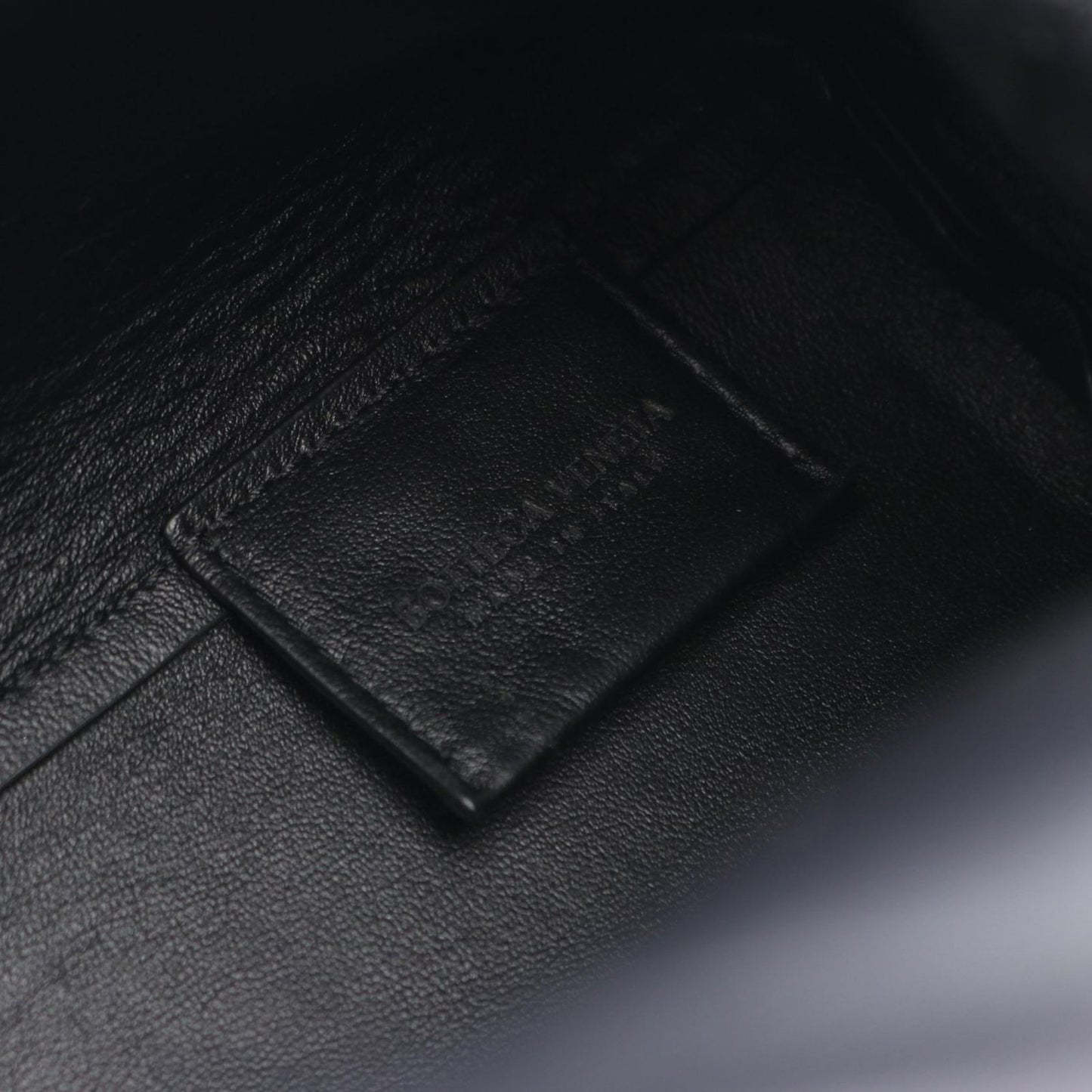 Bottega Veneta Shoulder Bag Point 2-Way Black Leather — view 4