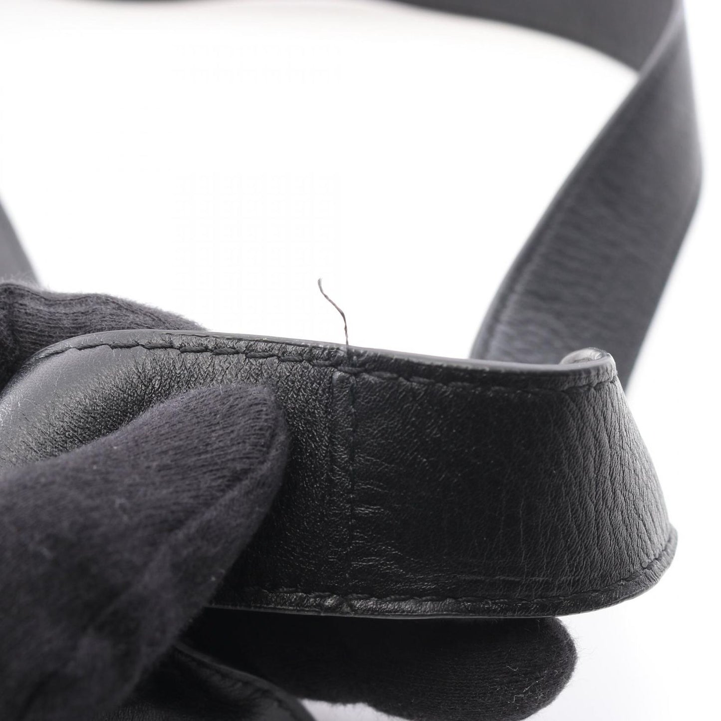 Bottega Veneta Shoulder Bag Point 2-Way Black Leather — view 9