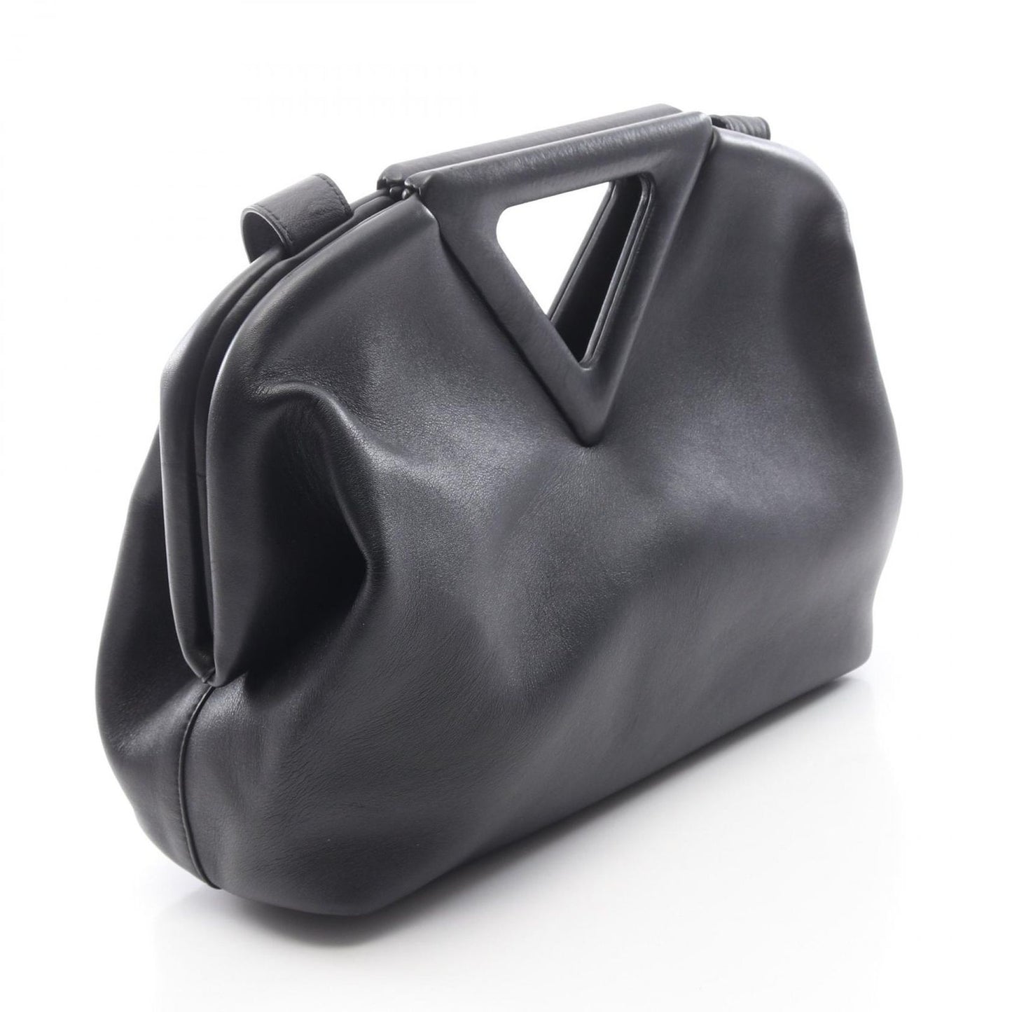 Bottega Veneta Shoulder Bag Point 2-Way Black Leather — view 2