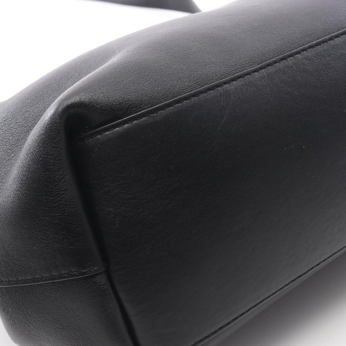 Bottega Veneta Shoulder Bag Point 2-Way Black Leather — view 5