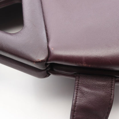 Bottega Veneta Shoulder Bag Point 2-Way Dark Purple Leather — view 7