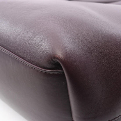 Bottega Veneta Shoulder Bag Point 2-Way Dark Purple Leather — view 6