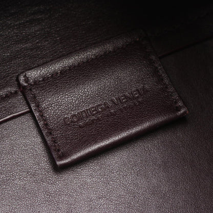 Bottega Veneta Shoulder Bag Point 2-Way Dark Purple Leather — view 4
