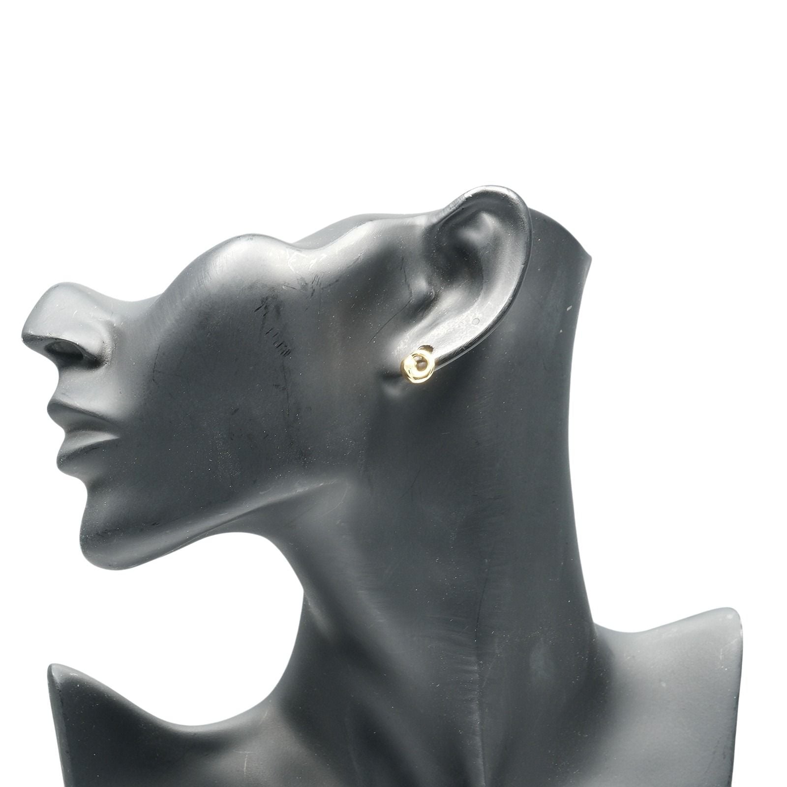 Tiffany & Co Eternal Circle Gold Earrings — view 2