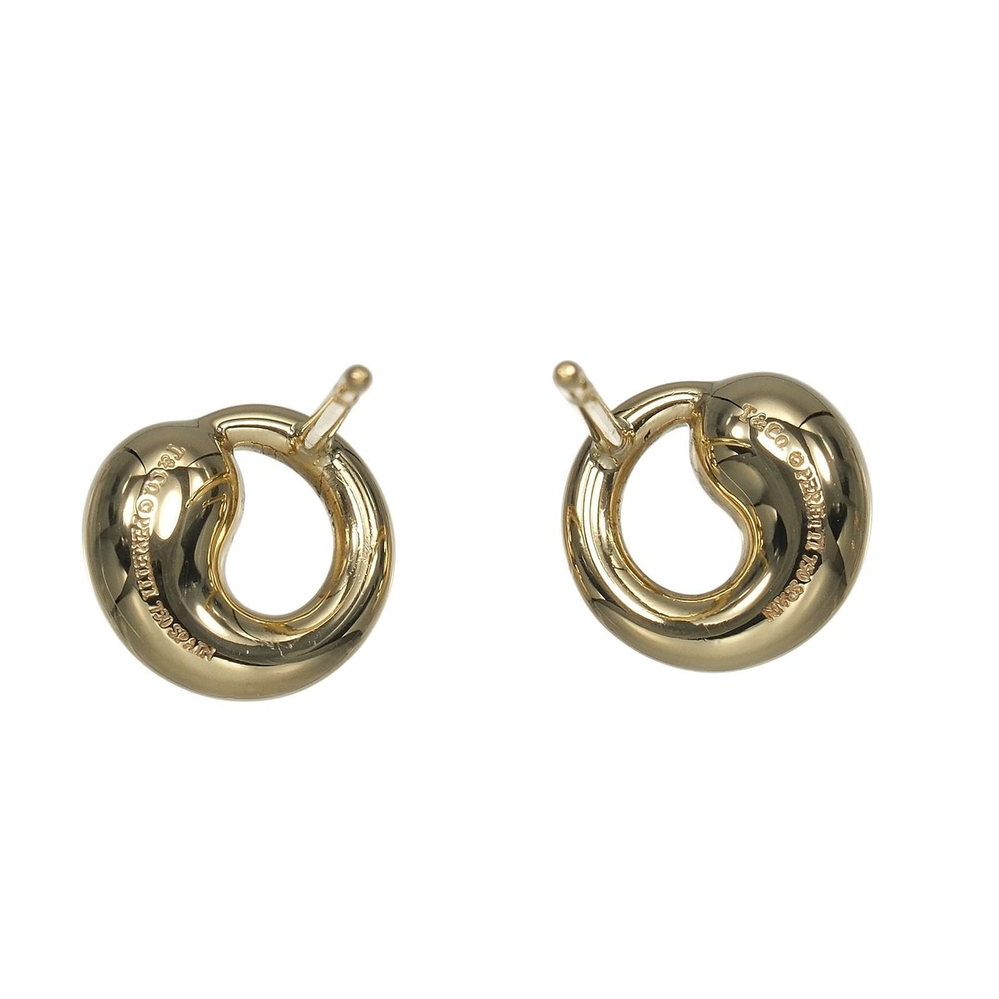 Tiffany & Co Eternal Circle Gold Earrings — view 3
