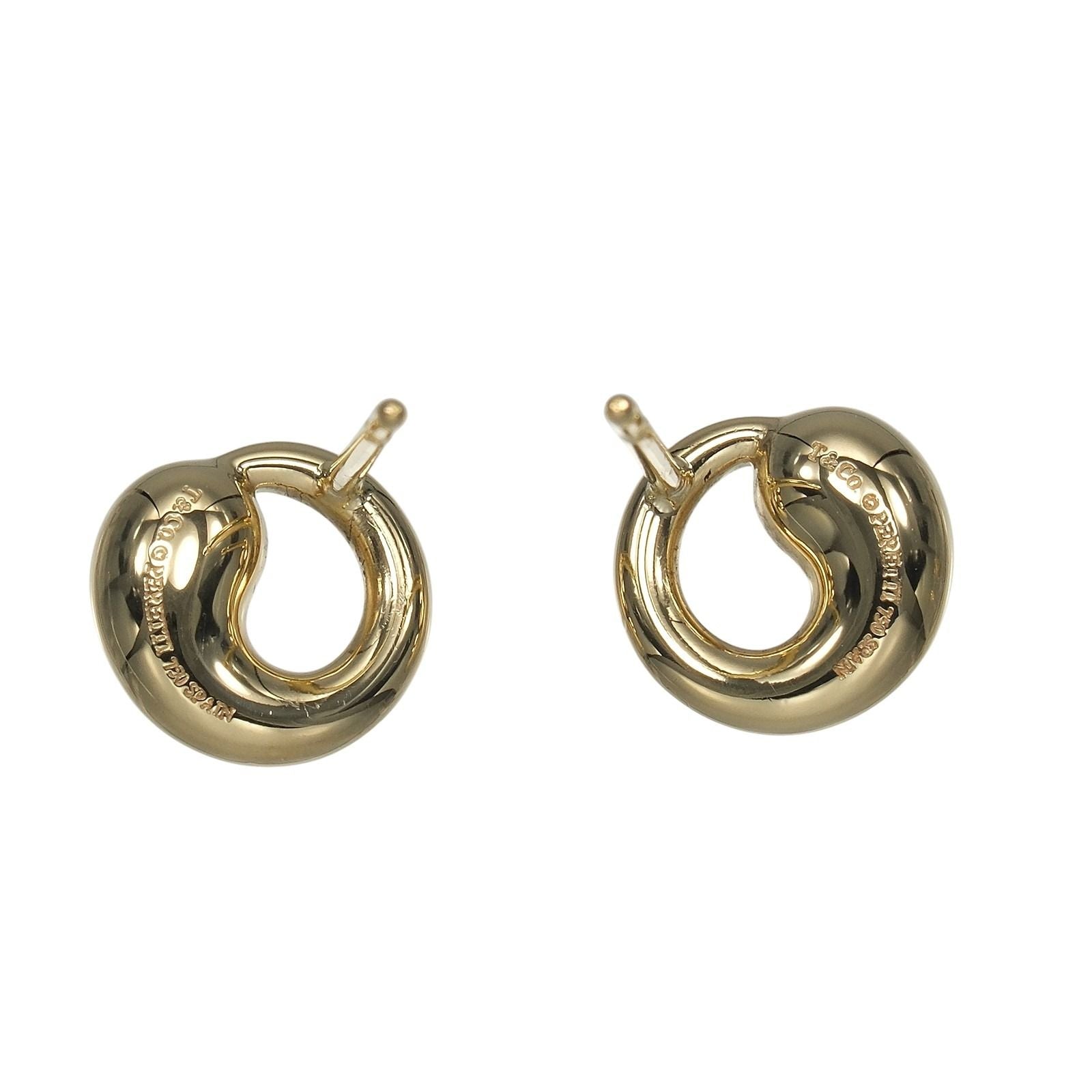 Tiffany & Co Eternal Circle Gold Earrings — view 3