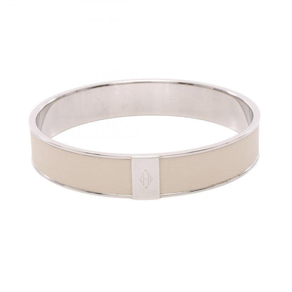 Hermes Bangle Stainless Steel Leather Bracelet