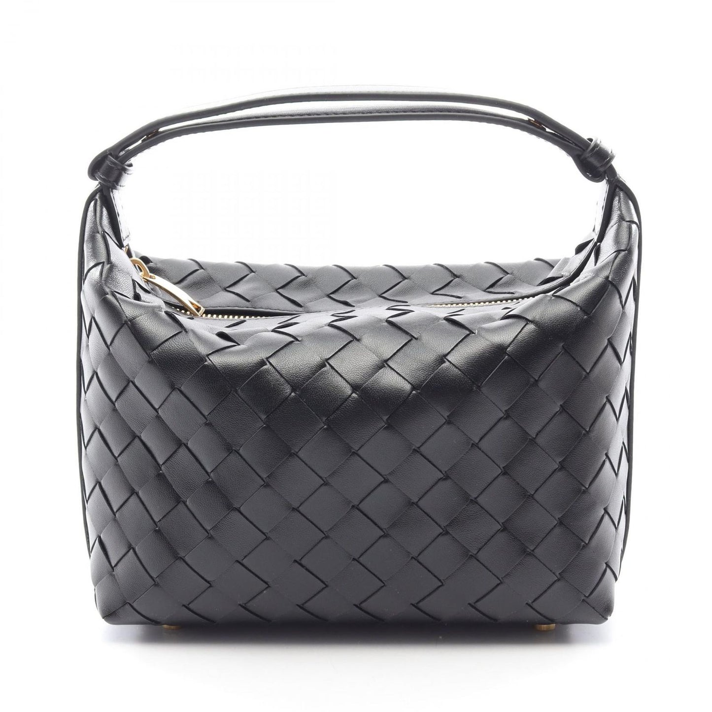 Bottega Veneta Handbag Mini Wallace Black Leather
