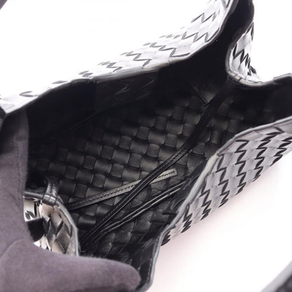Bottega Veneta Small Campana Black Leather Shoulder — view 3
