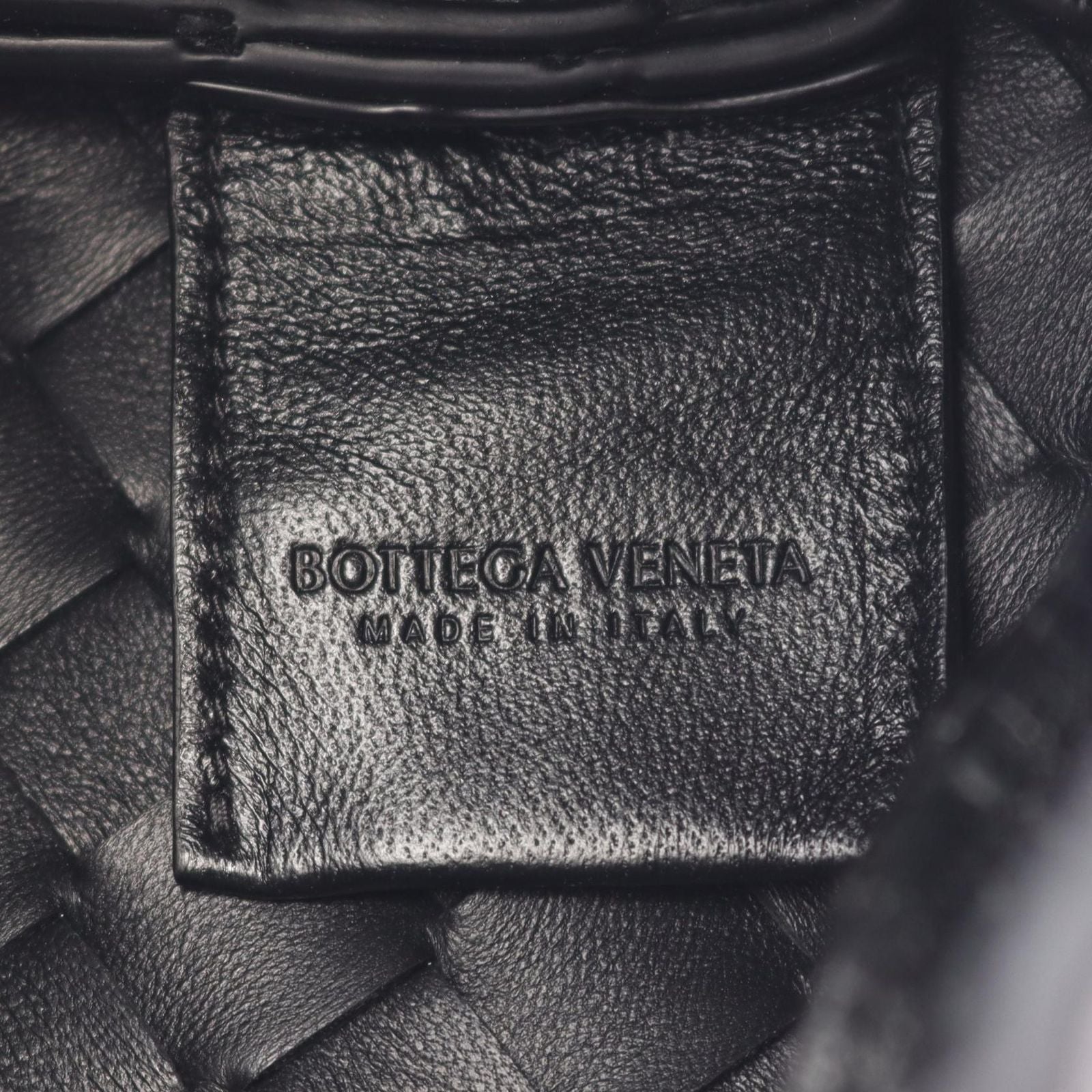 Bottega Veneta Small Campana Black Leather Shoulder — view 4