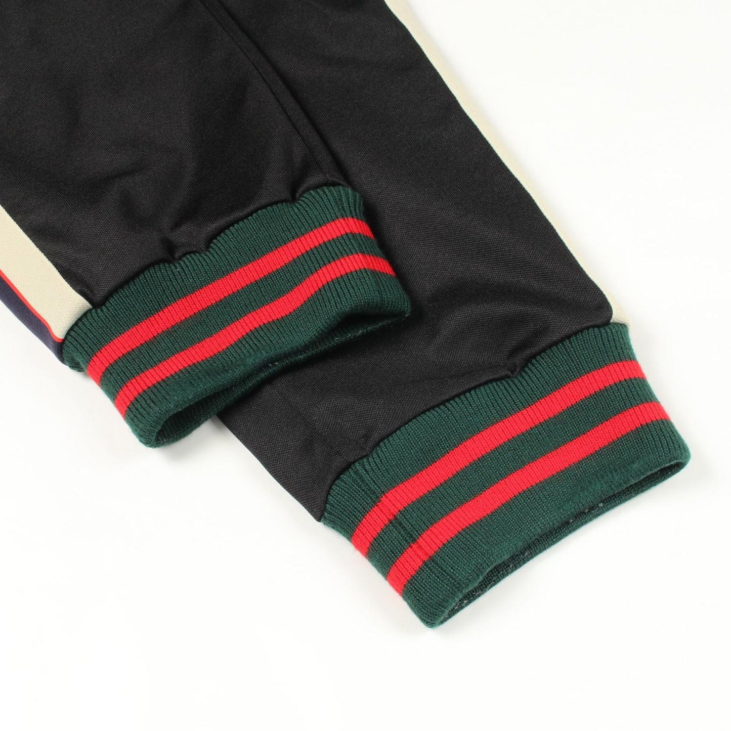 Gucci Set Web Line Technical Jersey Track Jacket Pants Black Cotton Set — view 6