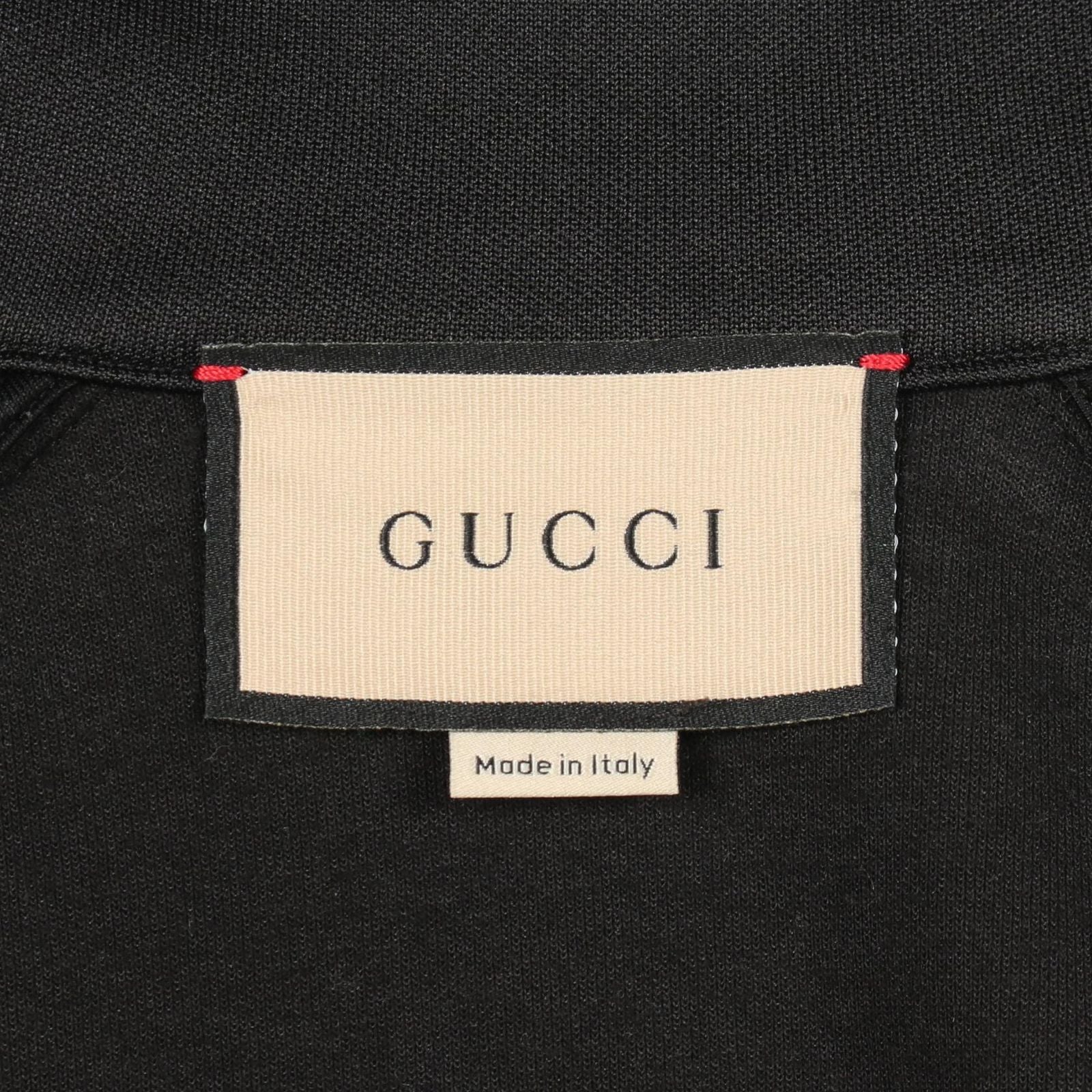 Gucci Set Web Line Technical Jersey Track Jacket Pants Black Cotton Set — view 4