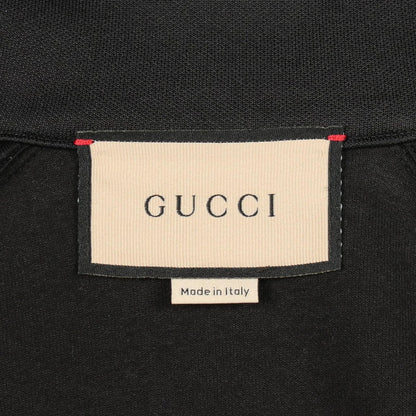 Gucci Set Web Line Technical Jersey Track Jacket Pants Black Cotton Set — view 4