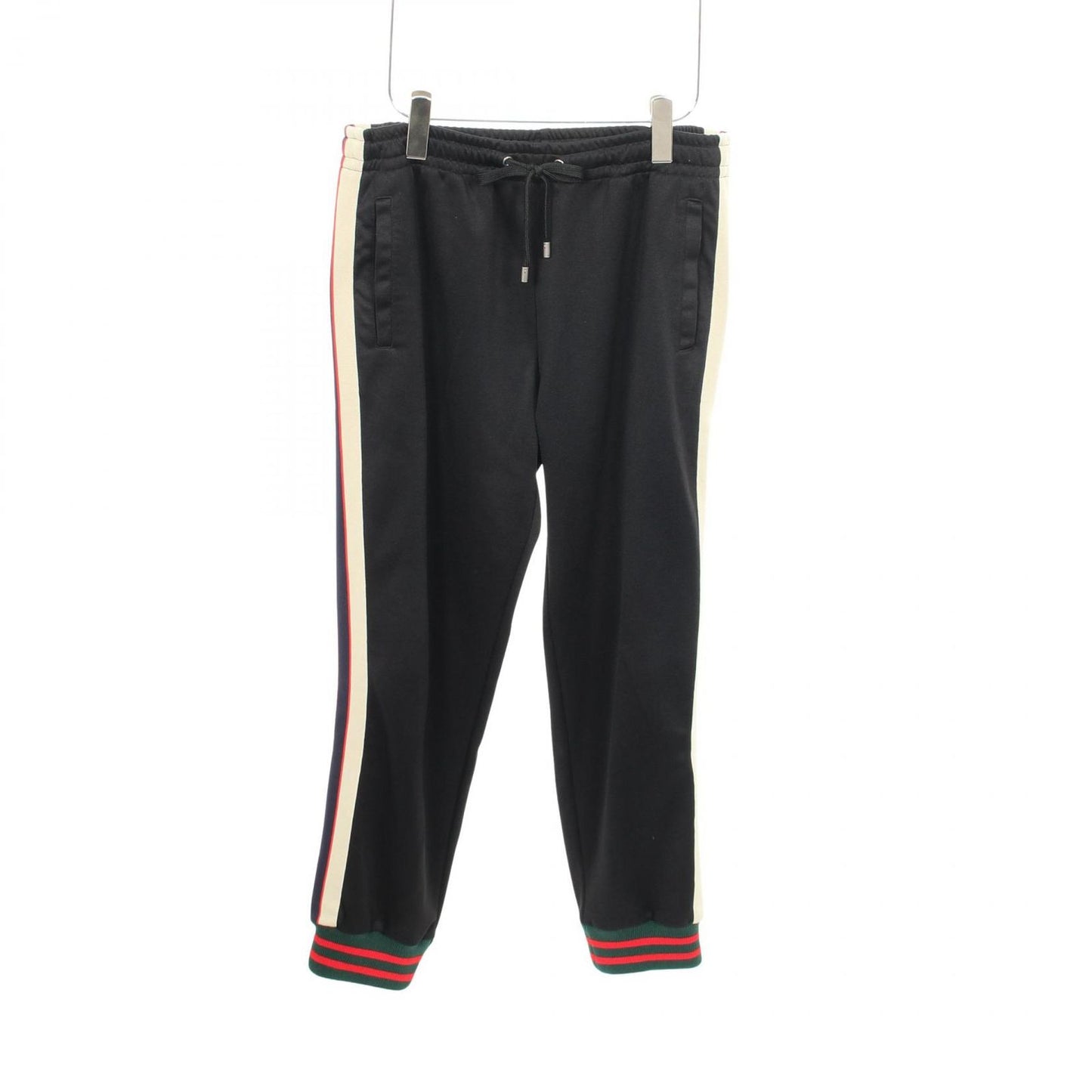 Gucci Set Web Line Technical Jersey Track Jacket Pants Black Cotton Set — view 3