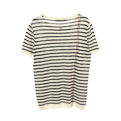Dior Knit L'umion Fait a Force Short Sleeve Fabric Cashmere Sweater — view 2