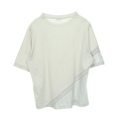 Fendi Short Sleeve T-Shirt FF Motif Zucca Pattern Cotton — view 2