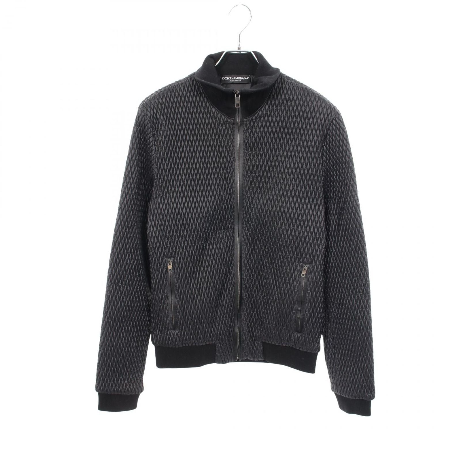 Dolce & Gabbana Zip Up Nylon Quilted Jacket