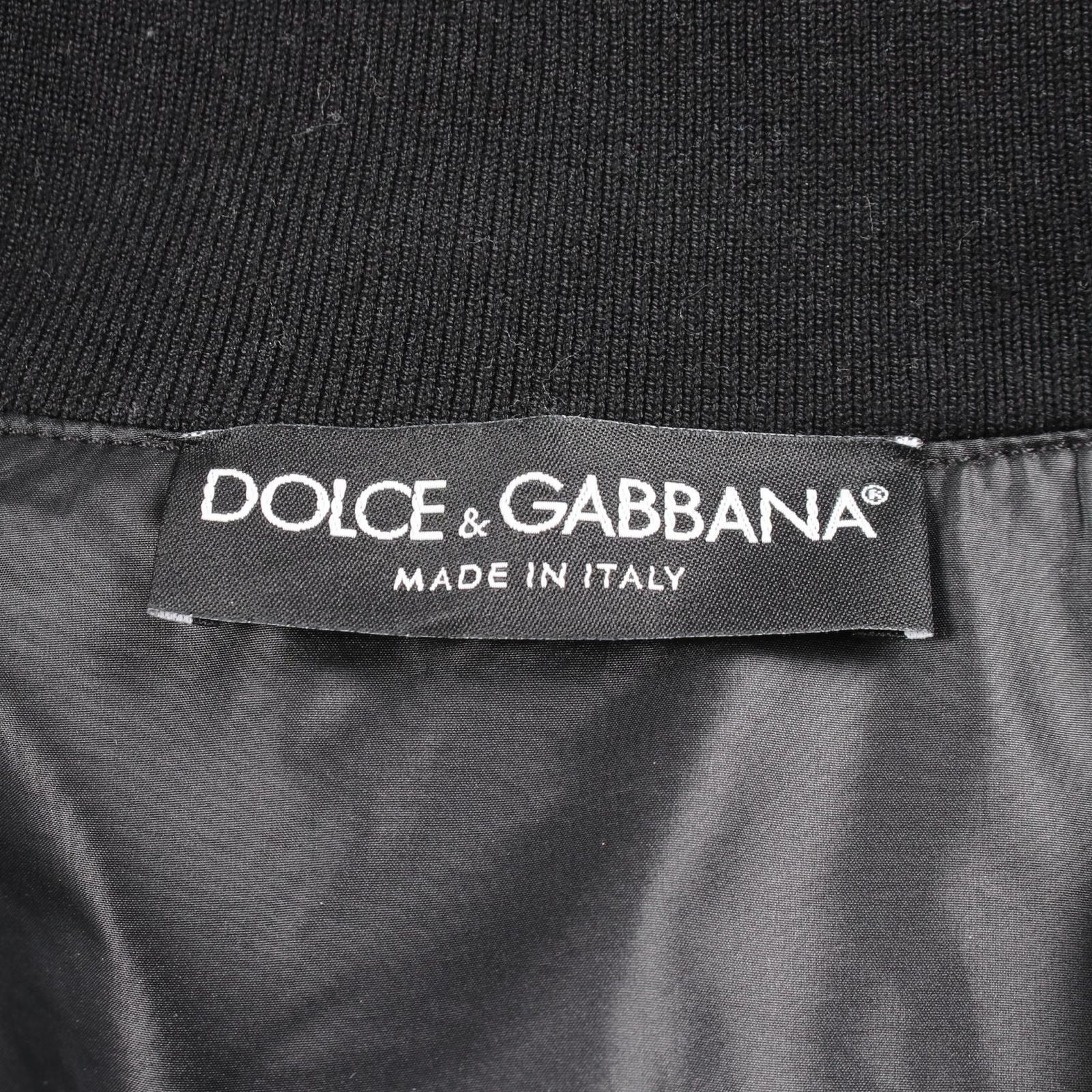 Dolce & Gabbana Zip Up Nylon Quilted Jacket — view 3