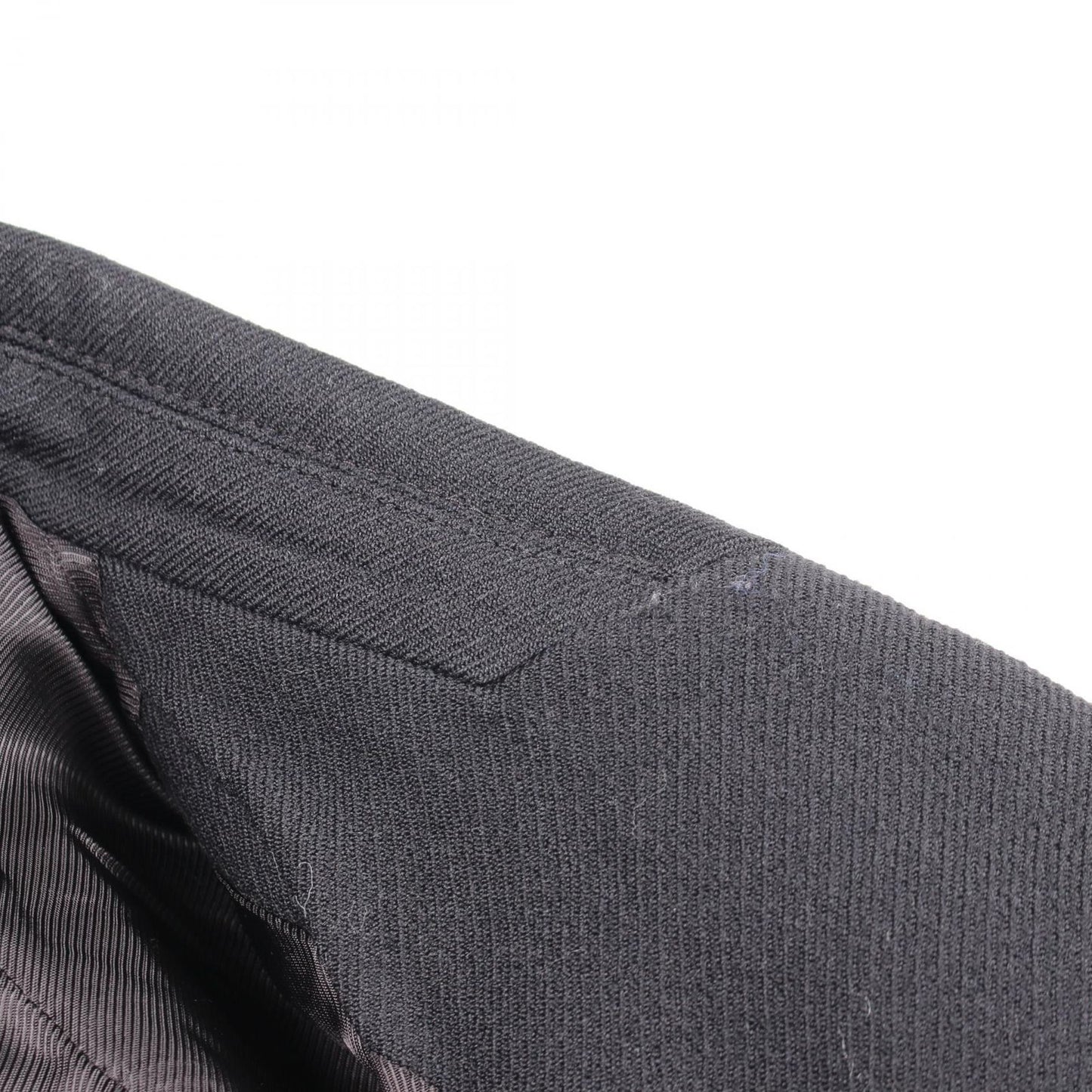 Celine Phoebe Philo Era Double Crombie Wool Coat — view 7