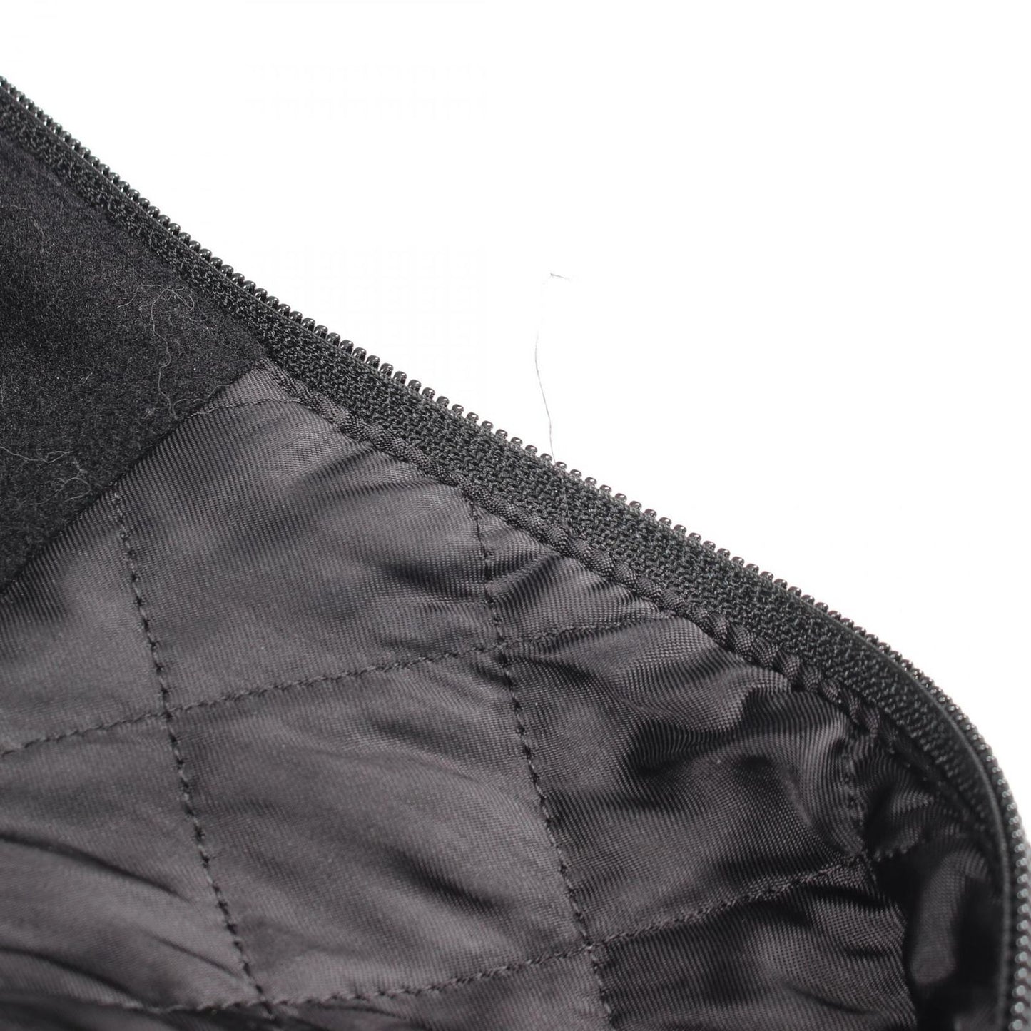 Balenciaga Logo Embroidery Fleece Wool Jacket — view 8
