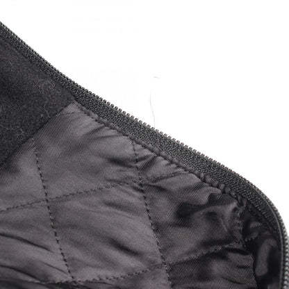 Balenciaga Logo Embroidery Fleece Wool Jacket — view 8