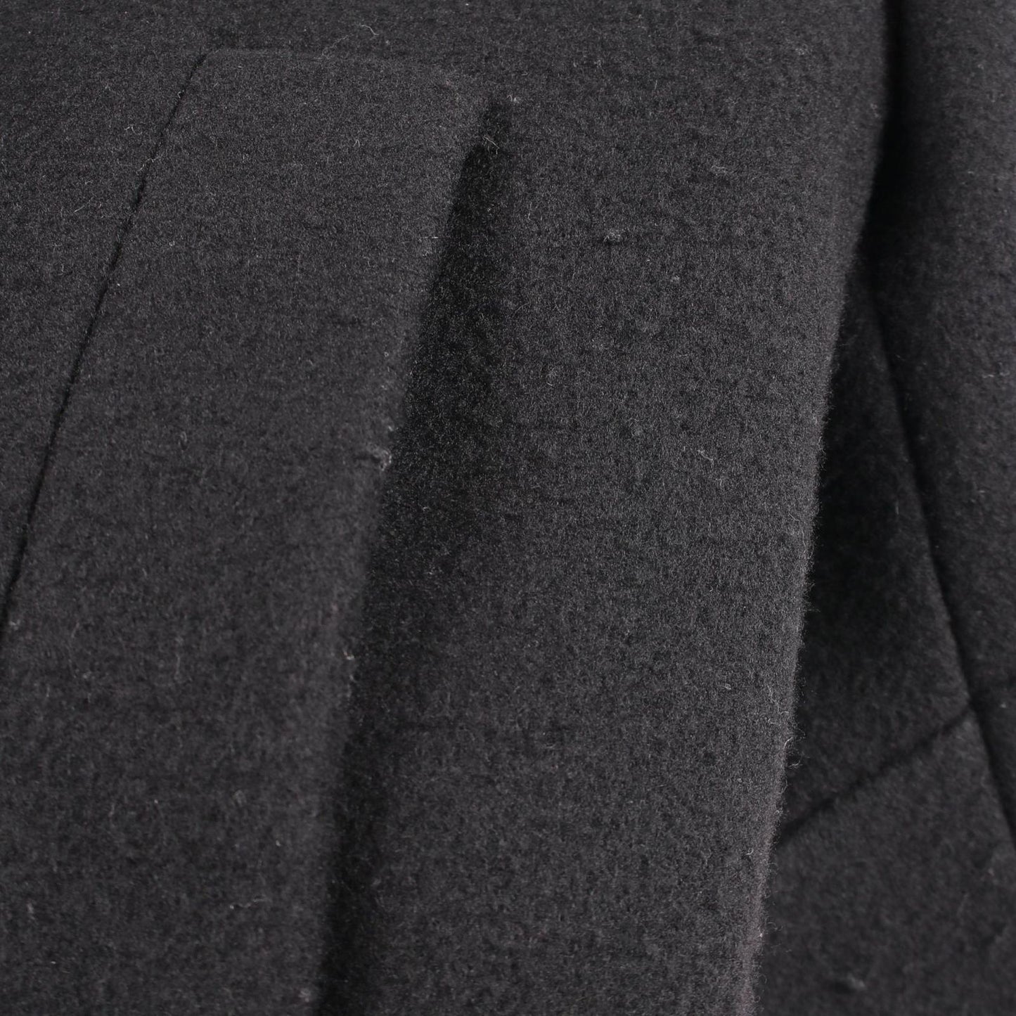 Prada Puff Sleeve Wool Cashmere Coat — view 8