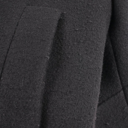 Prada Puff Sleeve Wool Cashmere Coat — view 8