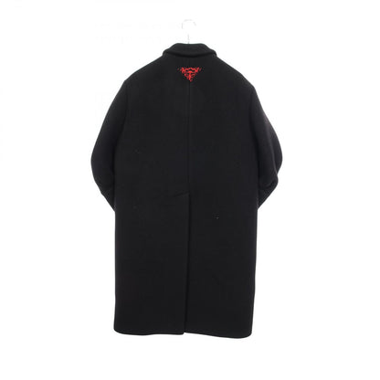 Prada Puff Sleeve Wool Cashmere Coat — view 2
