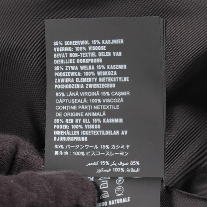 Prada Puff Sleeve Wool Cashmere Coat — view 5