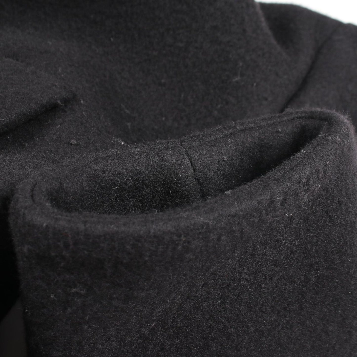 Prada Puff Sleeve Wool Cashmere Coat — view 9