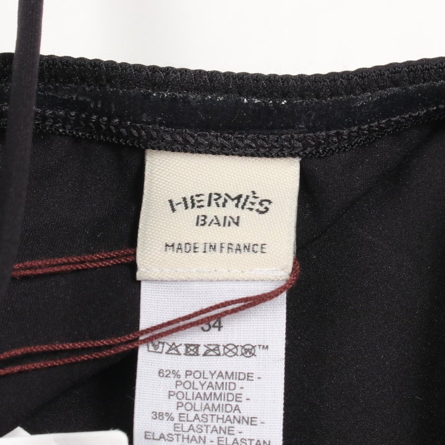 Hermes Swimwear Black Nylon — view 3
