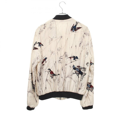 Dolce & Gabbana Jacket Bird Pattern with Padding Silk — view 2
