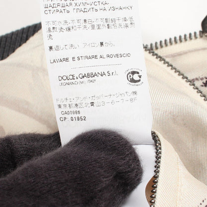 Dolce & Gabbana Jacket Bird Pattern with Padding Silk — view 4